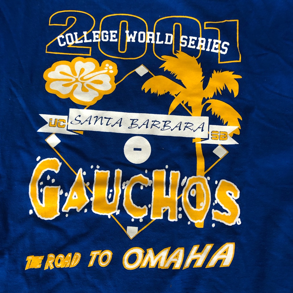 2001 College World Series TShirt Sz 2xl 2001 College World Series TShirt Sz 2xl